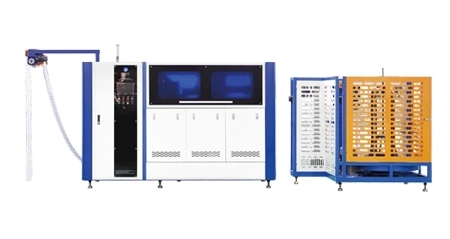 Automatic high density mini pocket spring machine