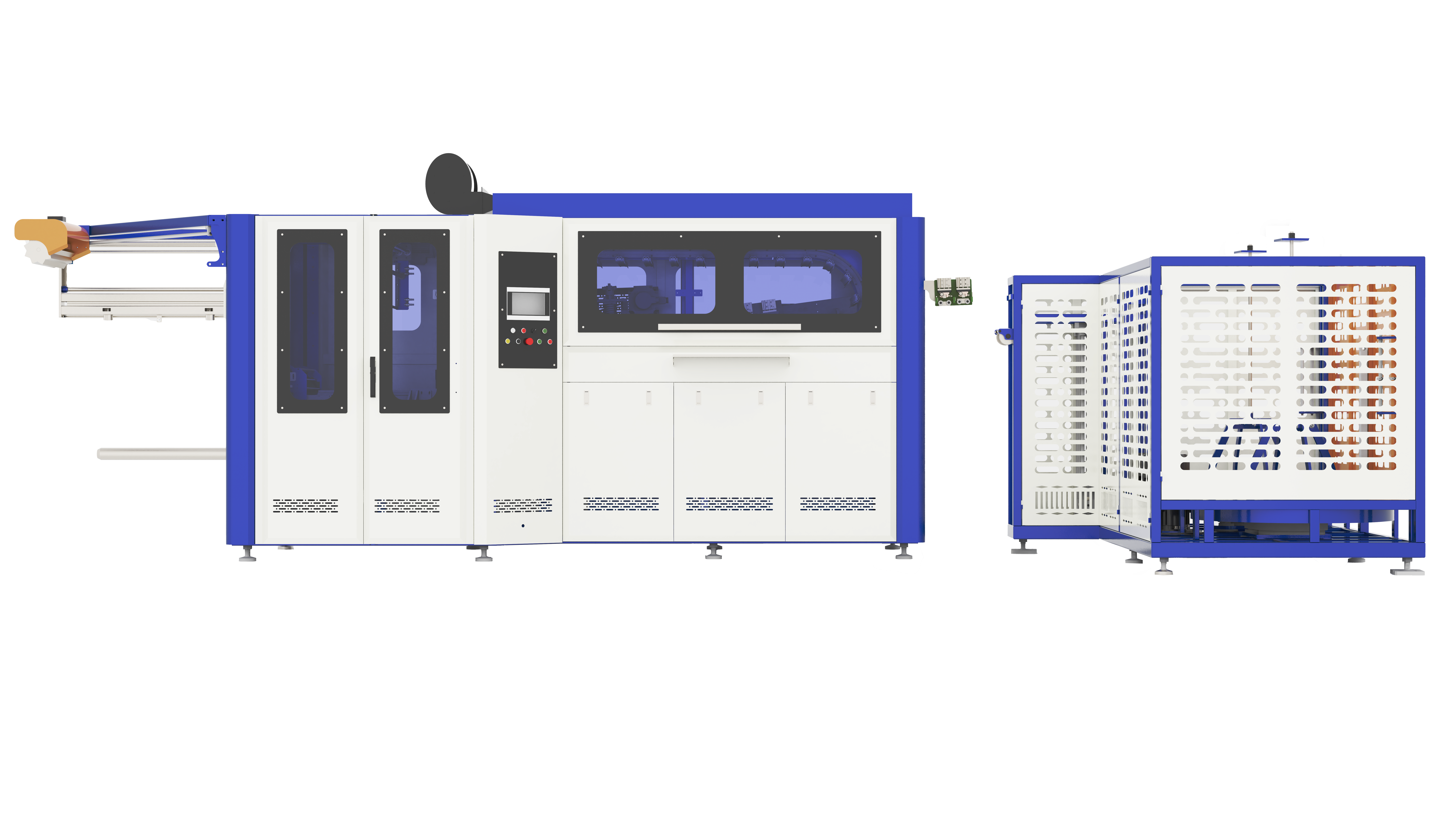 Automatic ultra high pocket spring machine
