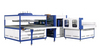 Automatic pocket spring & 4 edges pasted foam strips assembly machine 
