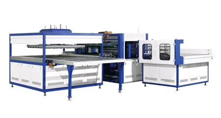 Automatic pocket spring & 4 edges pasted foam strips assembly machine 