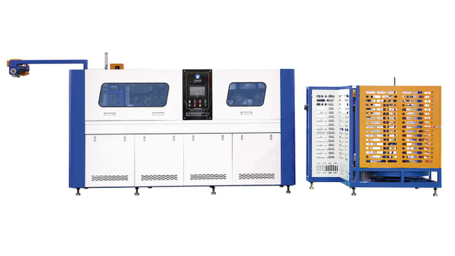 High compression automatic pocket spring machine