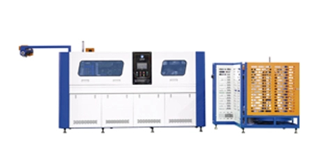 High compression automatic pocket spring machine