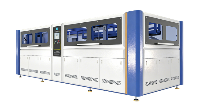 Automatic pocket spring units and foam strips box assembly machine