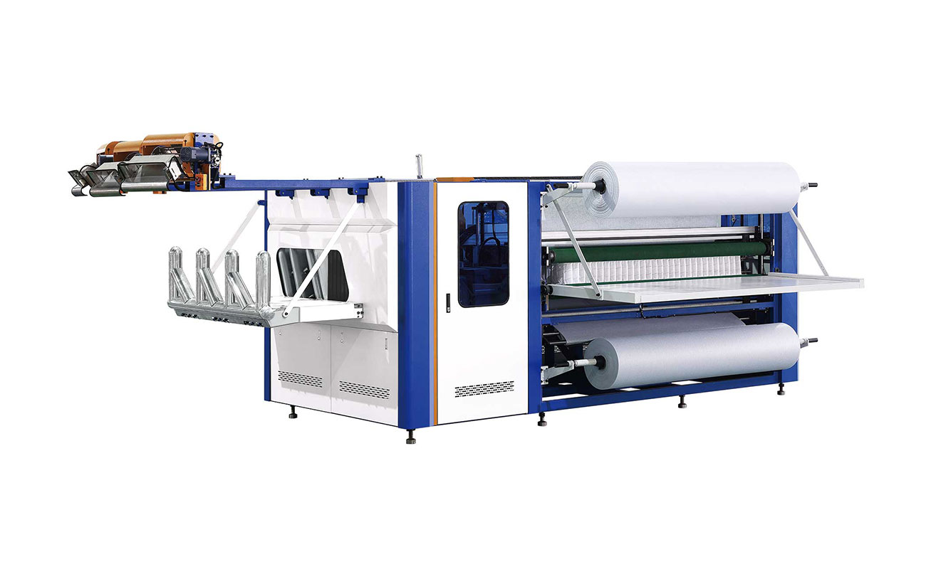 High speed automatic pocket spring assembly machine