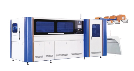 High speed automatic 4 feeding channels pocket spring assembly machine 